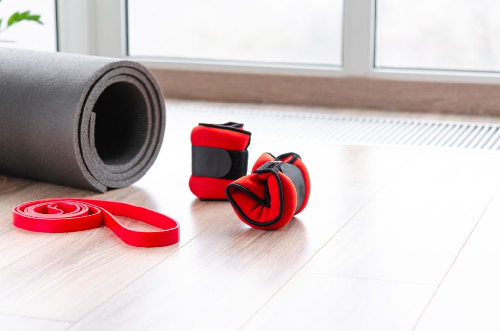 Cavigliere Sollevamento Pesi ISH Sports – Anello D, Attacco Cavo, Palestra Fitness