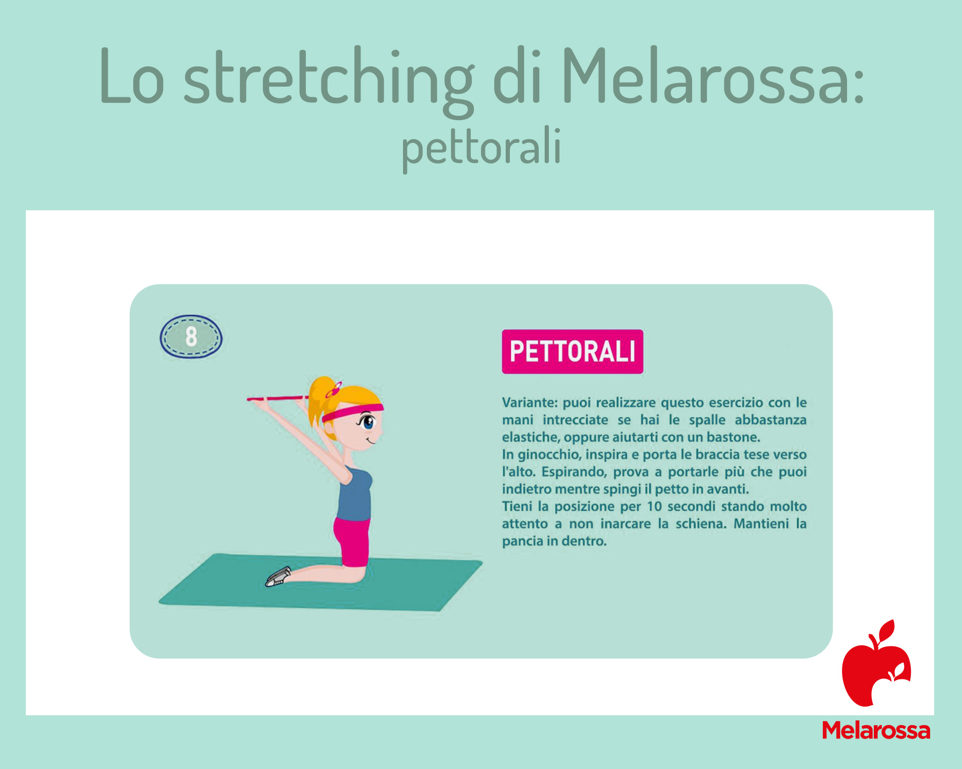 stretching pettorali 