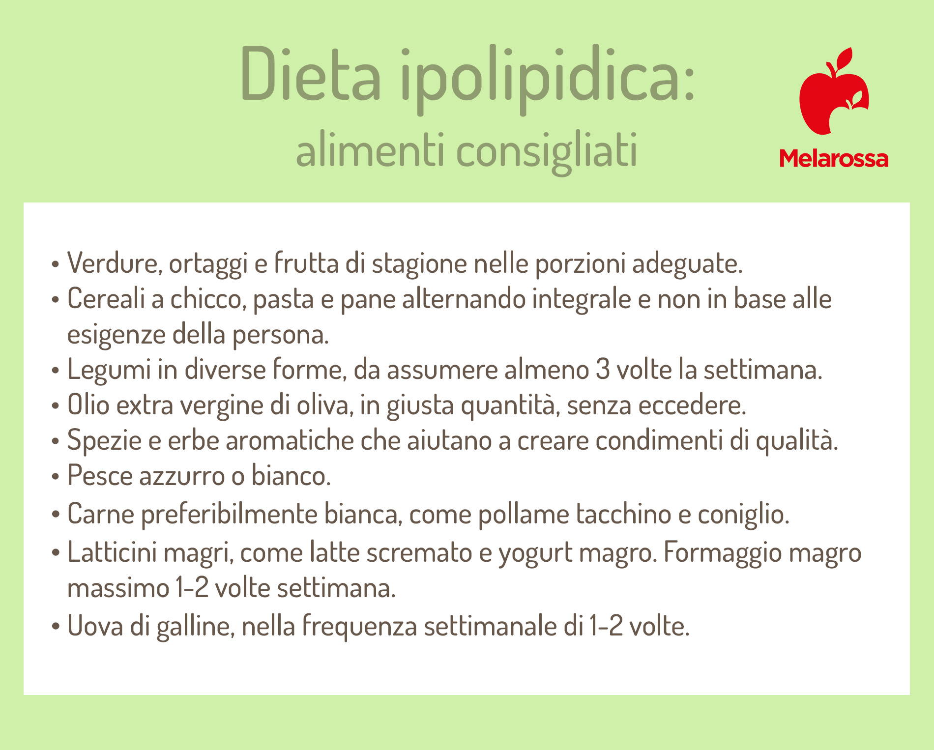 Perdita di peso nell'adulto: scopri la dieta ipolipidica