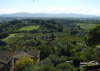 San Gimignano vista dalla torre Campitelli