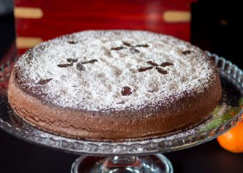 torta noci e cioccolato