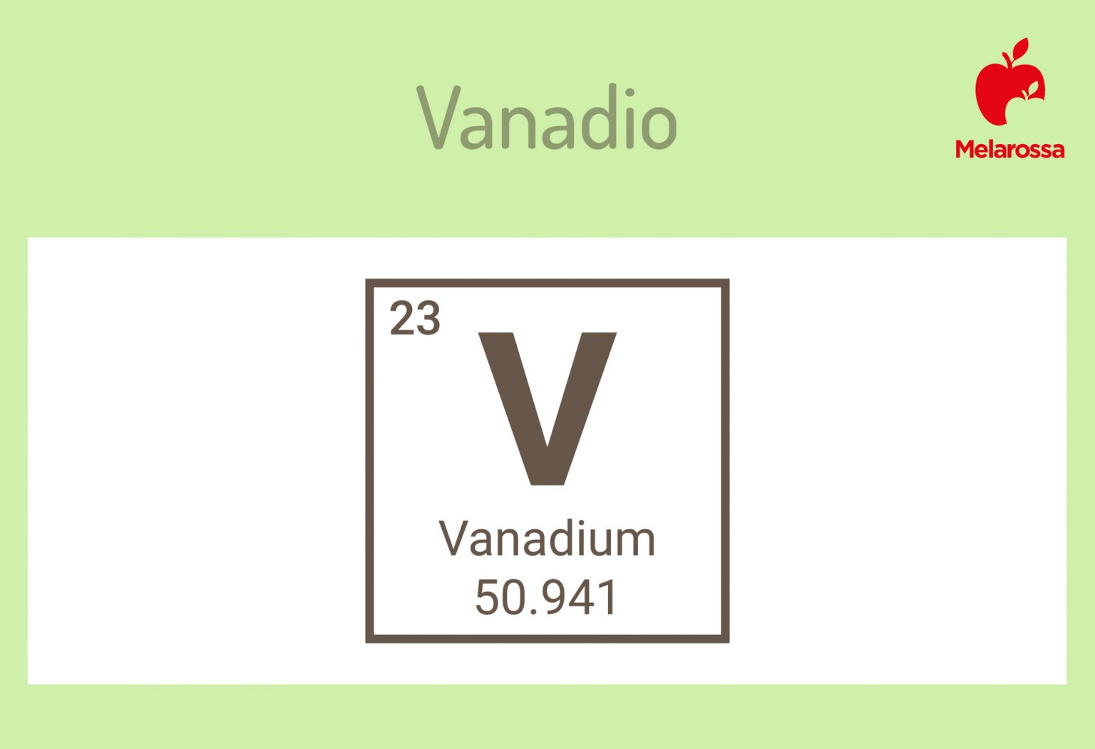 Vanadio che cos'è proprietà, fabbisogno, alimenti ricchi