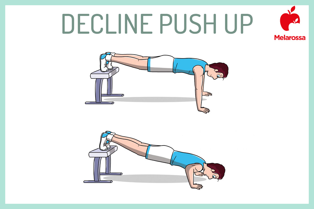 decline push up 