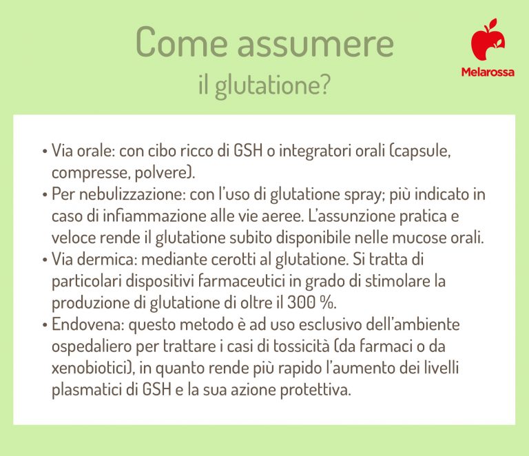 Glutatione che cos'è, a cosa serve, effetti collaterali e integratori