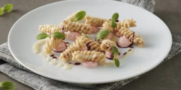 pasta con mousse di mortadella ricetta