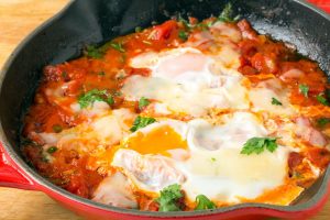 Uova in purgatorio: un secondo light e nutriente