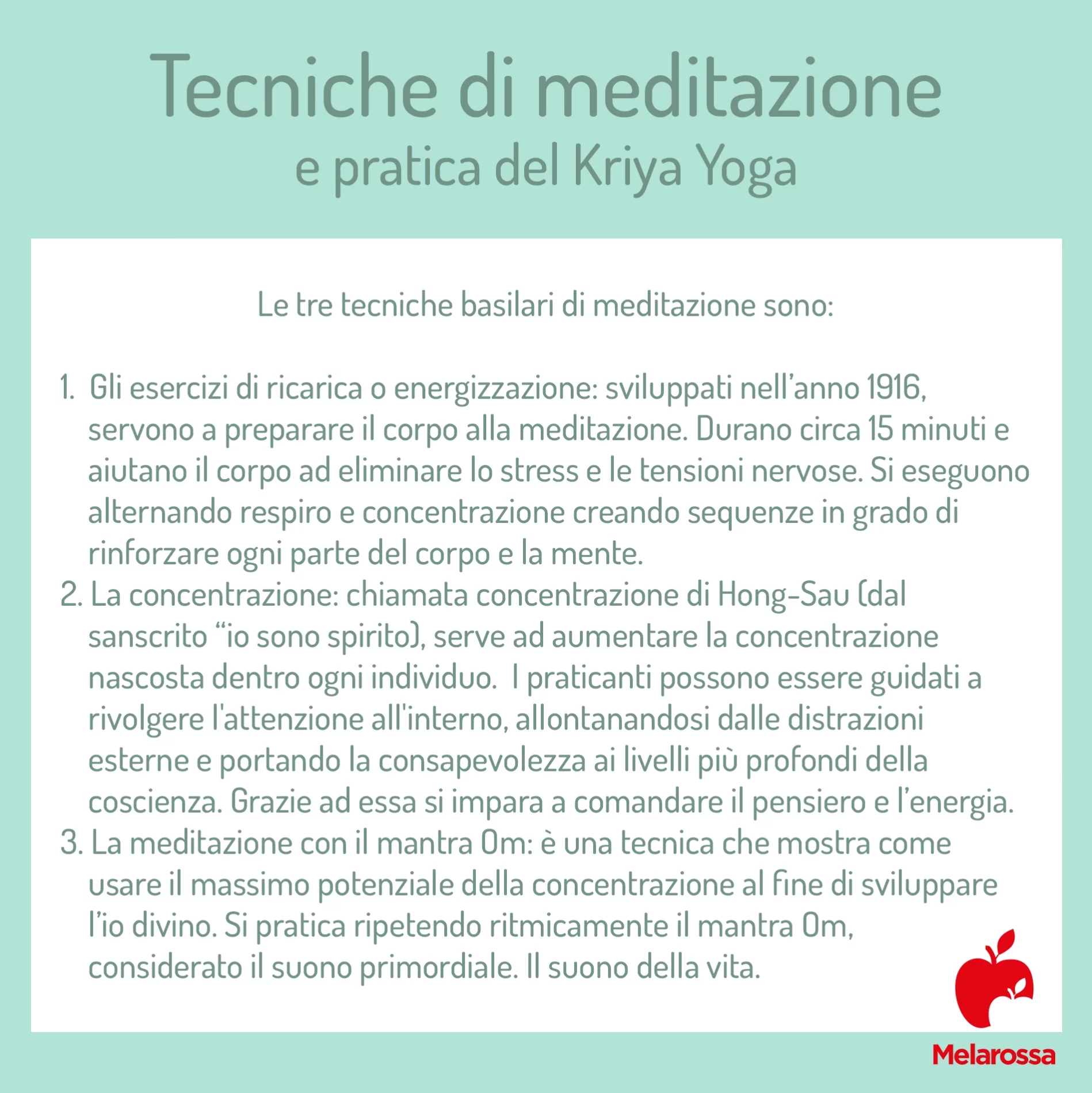 Kriya yoga: tecniche di meditazione 