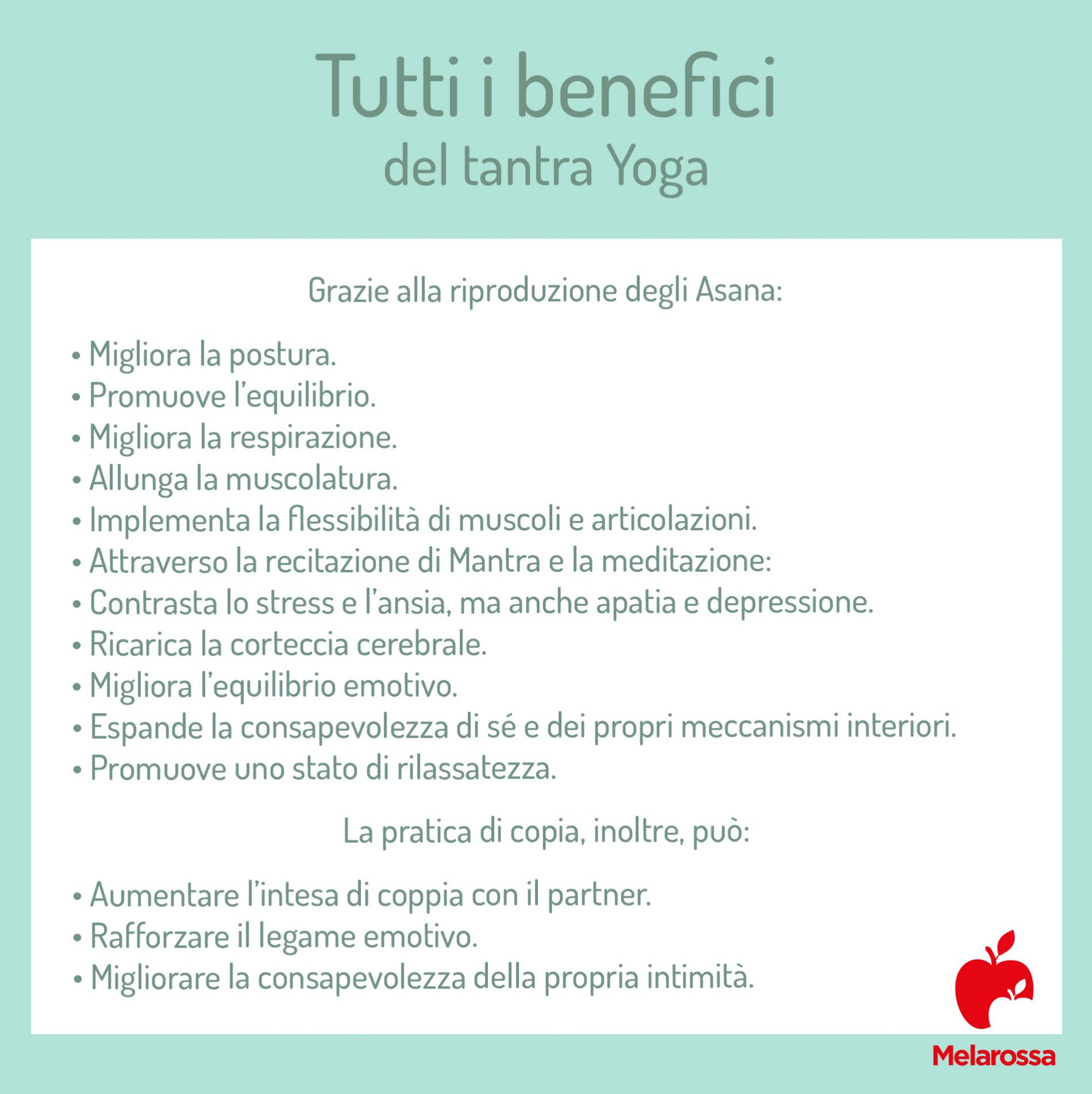 i benefici del tantra Yoga 