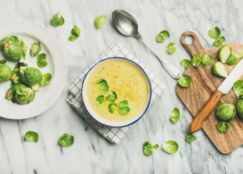 zuppa di cavoletti di Bruxelles