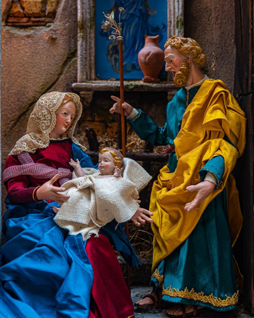 presepe di Via Margutta a Roma