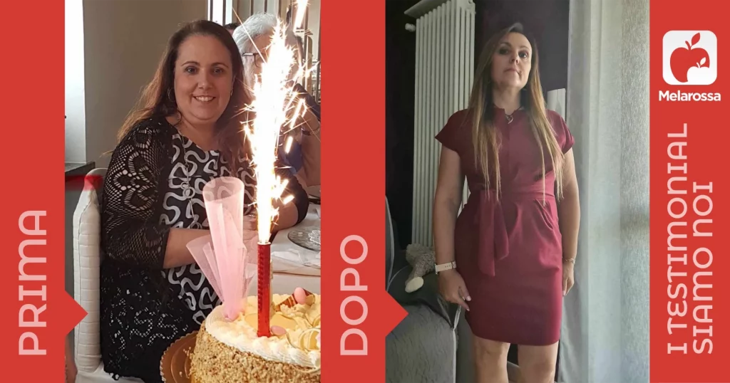 Monica -18 kg con Melarossa