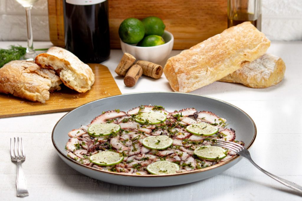 La ricetta del carpaccio di polpo