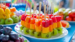Come fare gli spiedini di frutta mista