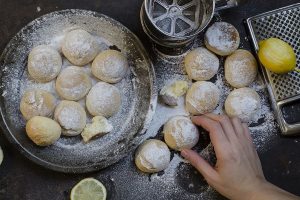 Castagnole al forno: la ricetta senza burro passo passo