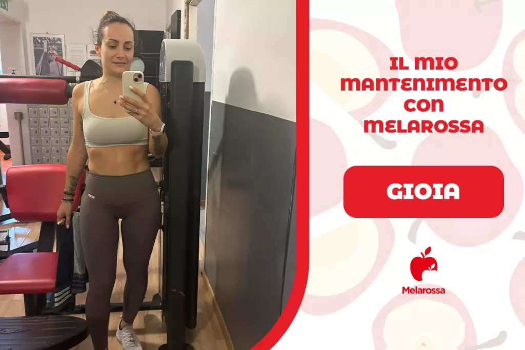Una donna che ha perso 20 kg con la dieta Melarossa e oggi è in mantenimento