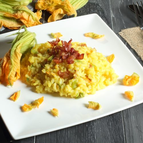 Risotto con fiori di zucca: ricetta e consigli utili