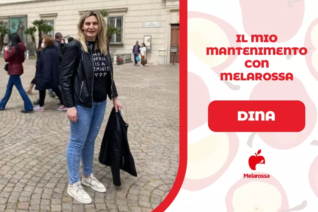una donna che ha perso 18 kg con la dieta Melarossa