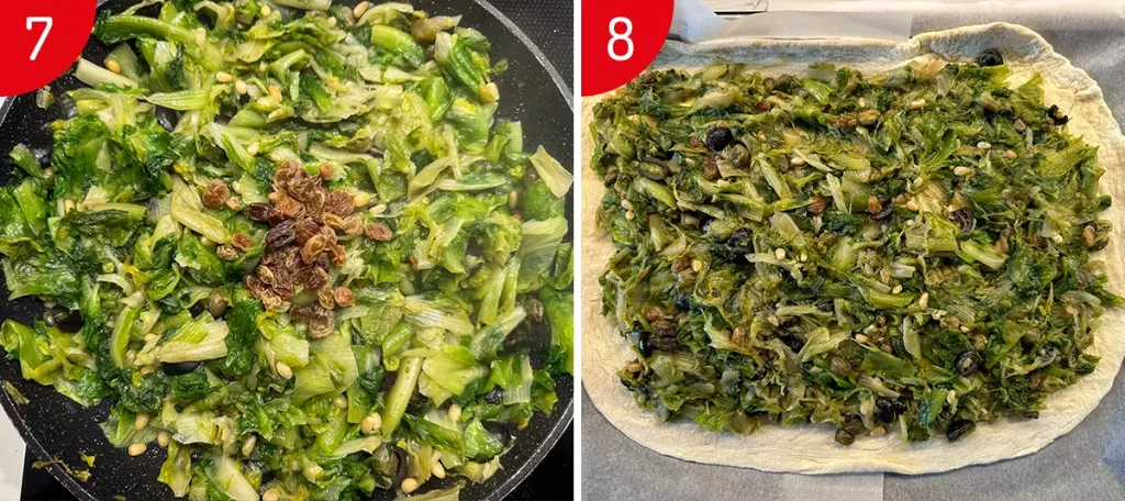 pizza di scarola 7 8