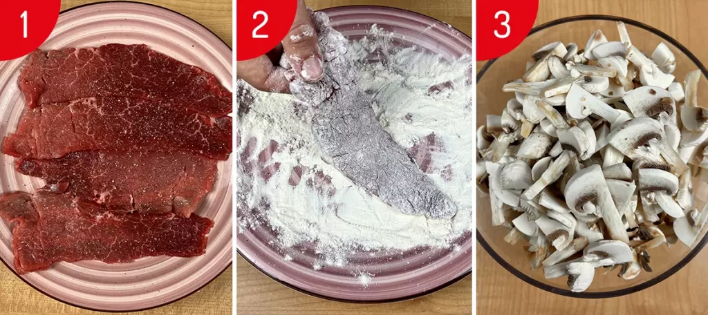 scaloppina-ai-funghi-step-1-2-3