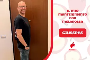 Giuseppe in mantenimento dopo 37 kg persi con Melarossa: “Equilibrio e autostima!”