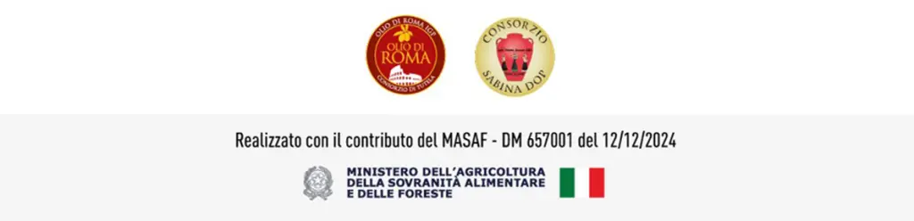 Pollo al limone in padella, un secondo leggero e saporito 7 Loghi dei Consorzi Olio di Roma IGP e Sabina DOP con indicazione del contributo MASAF e del Ministero dell’Agricoltura.