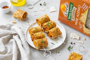 Involtini di zucca e pane azzimo al forno: ricetta e video ricetta  di un piatto delizioso