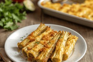 Cardi gratinati al forno: la ricetta di un contorno sfizioso e croccante