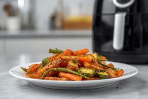 Verdure in friggitrice ad aria: un contorno vegetariano sano e gustoso