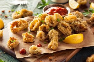 Calamari in friggitrice ad aria: frittura perfetta, leggera e poco calorica