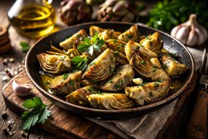 Carciofi in padella: un contorno facile che profuma di primavera