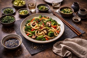 Udon con verdure: ricetta facile e veloce dei noodles giapponesi