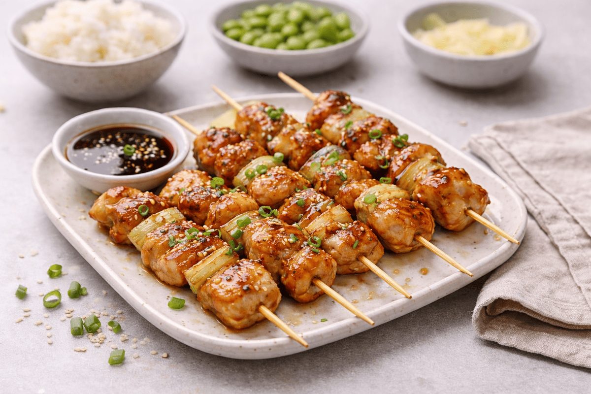 Yakitori: la ricetta degli spiedini di pollo giapponesi