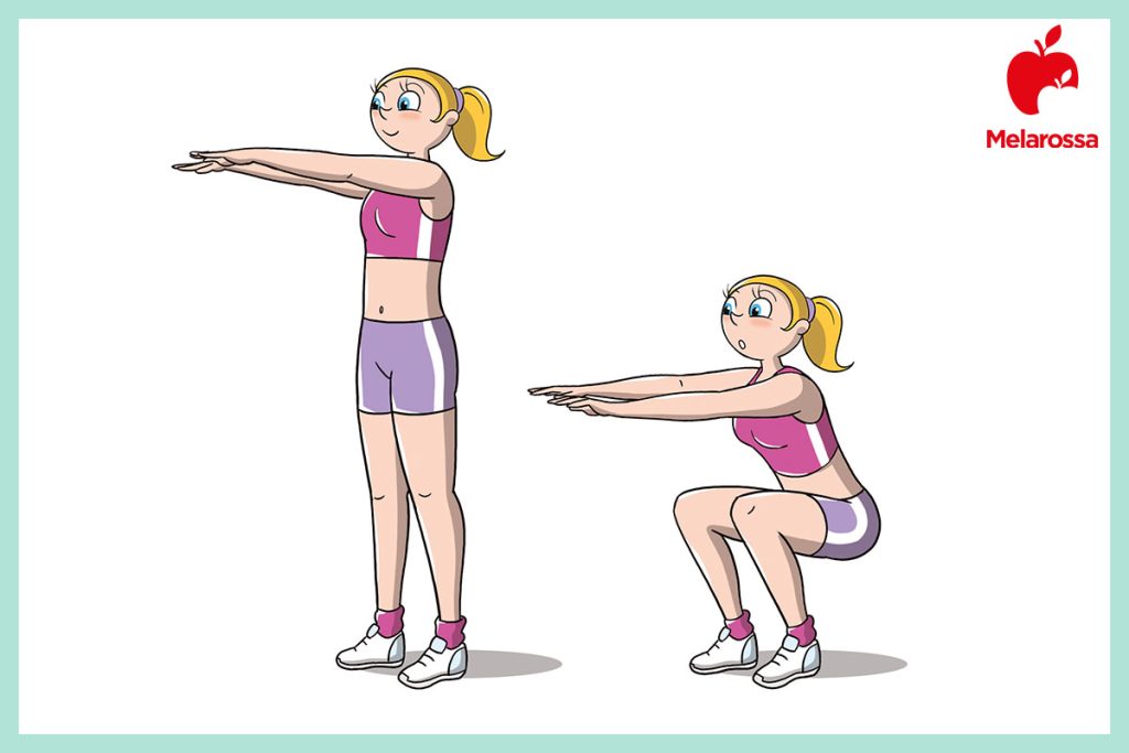 Esercizi anticellulite: allenamento efficace per gambe e glutei in palestra e a casa 2 esercizi anticellulite squat