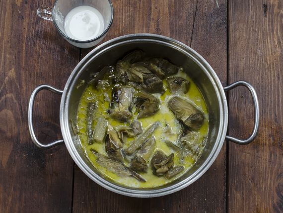 torta salata light ai carciofi quattro