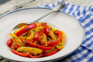 Peperoni in padella: contorno facile e leggero
