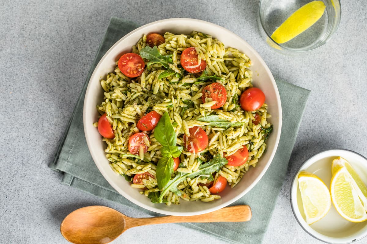 Pasta fredda al pesto: ricetta facile e veloce